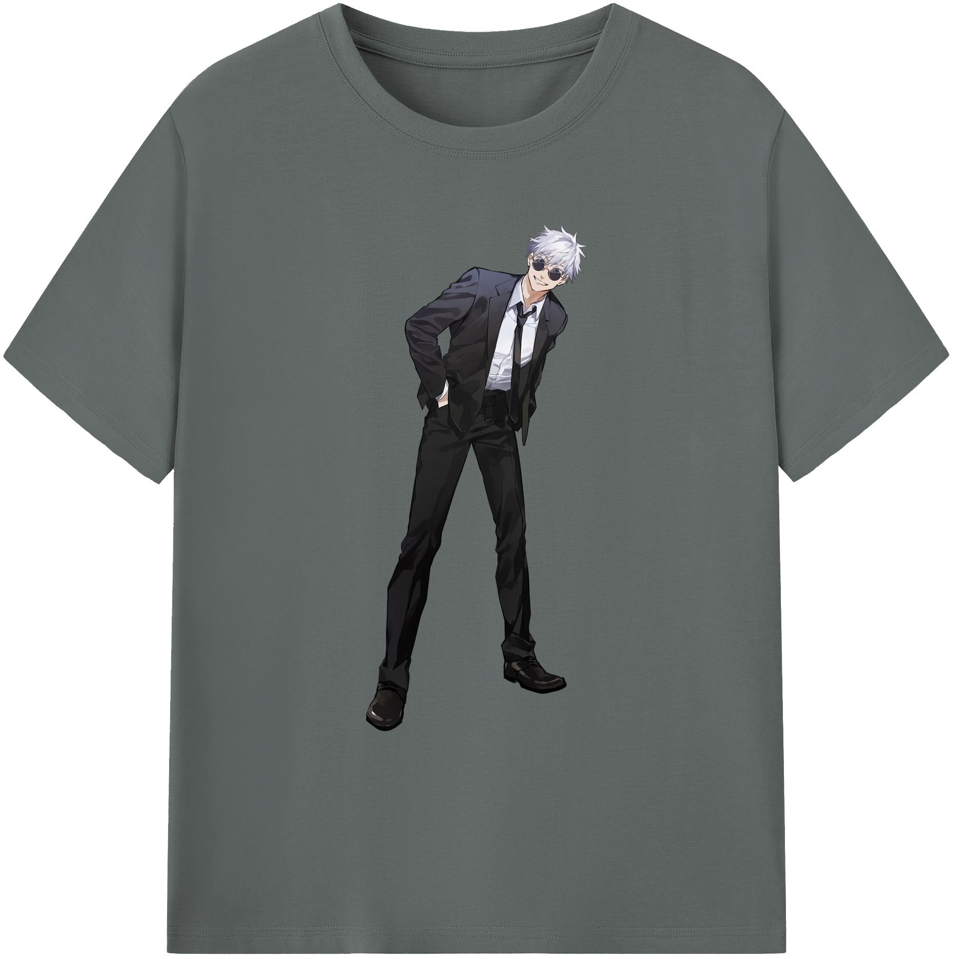 （画像用） 呪術廻戦 Jujutsu Kaisen 綿100％ メンズ半袖Tシャツ｜肌触りやわらか＆通気性